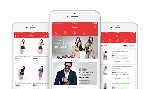 APP para loja sapatos